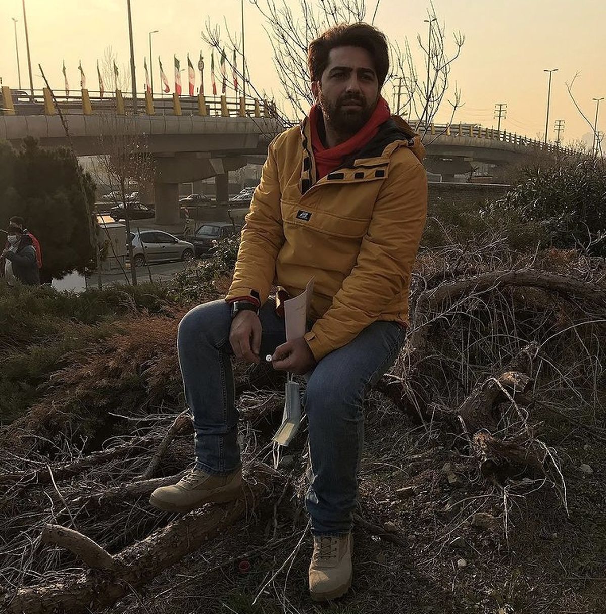 استایل زمستونی علی سخنگو + عکس