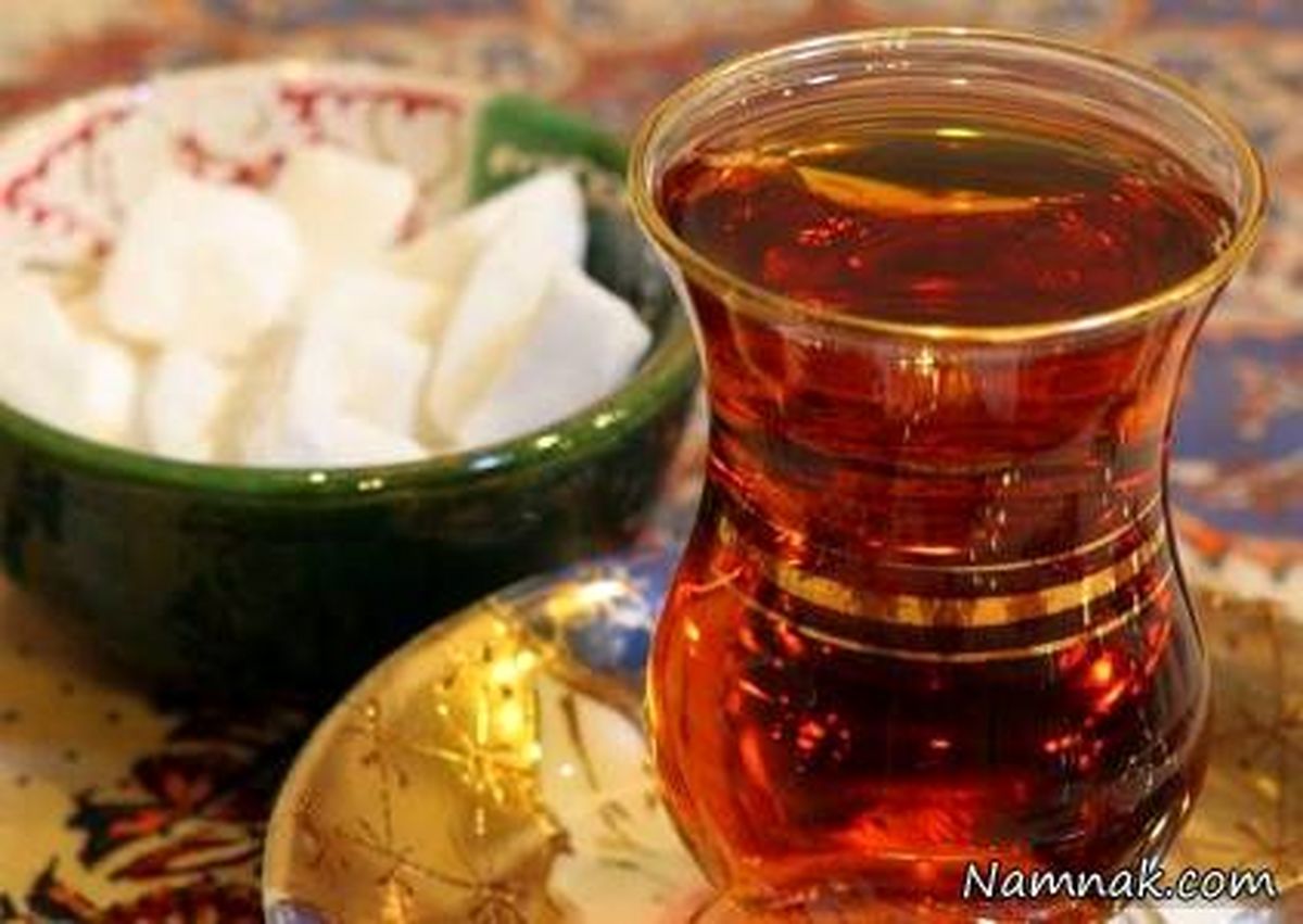یک فنجان چای تازه دم