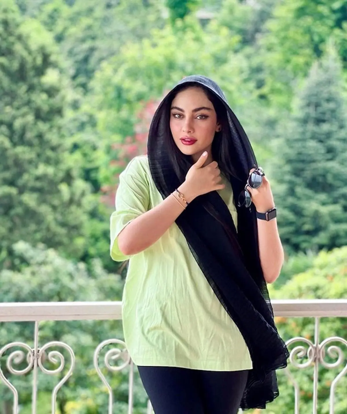 تیپ راحت و تابستانه ترلان پروانه