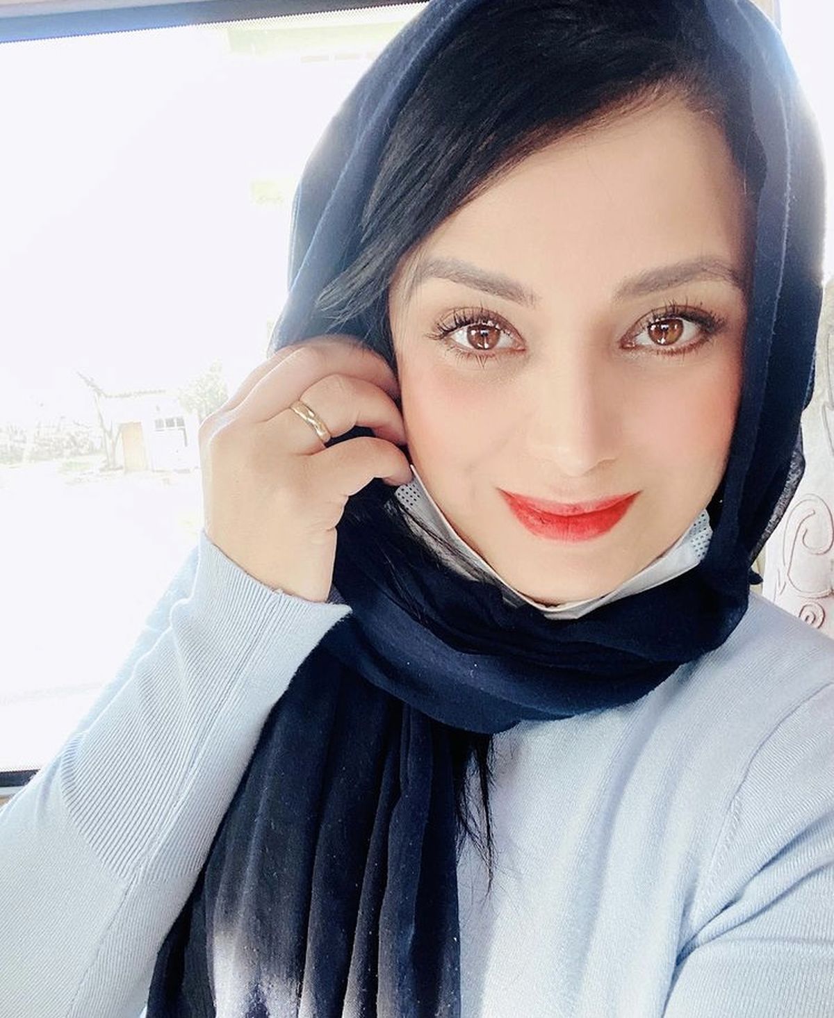 اولین عکس صبا راد پس از بازگشتش به ایران