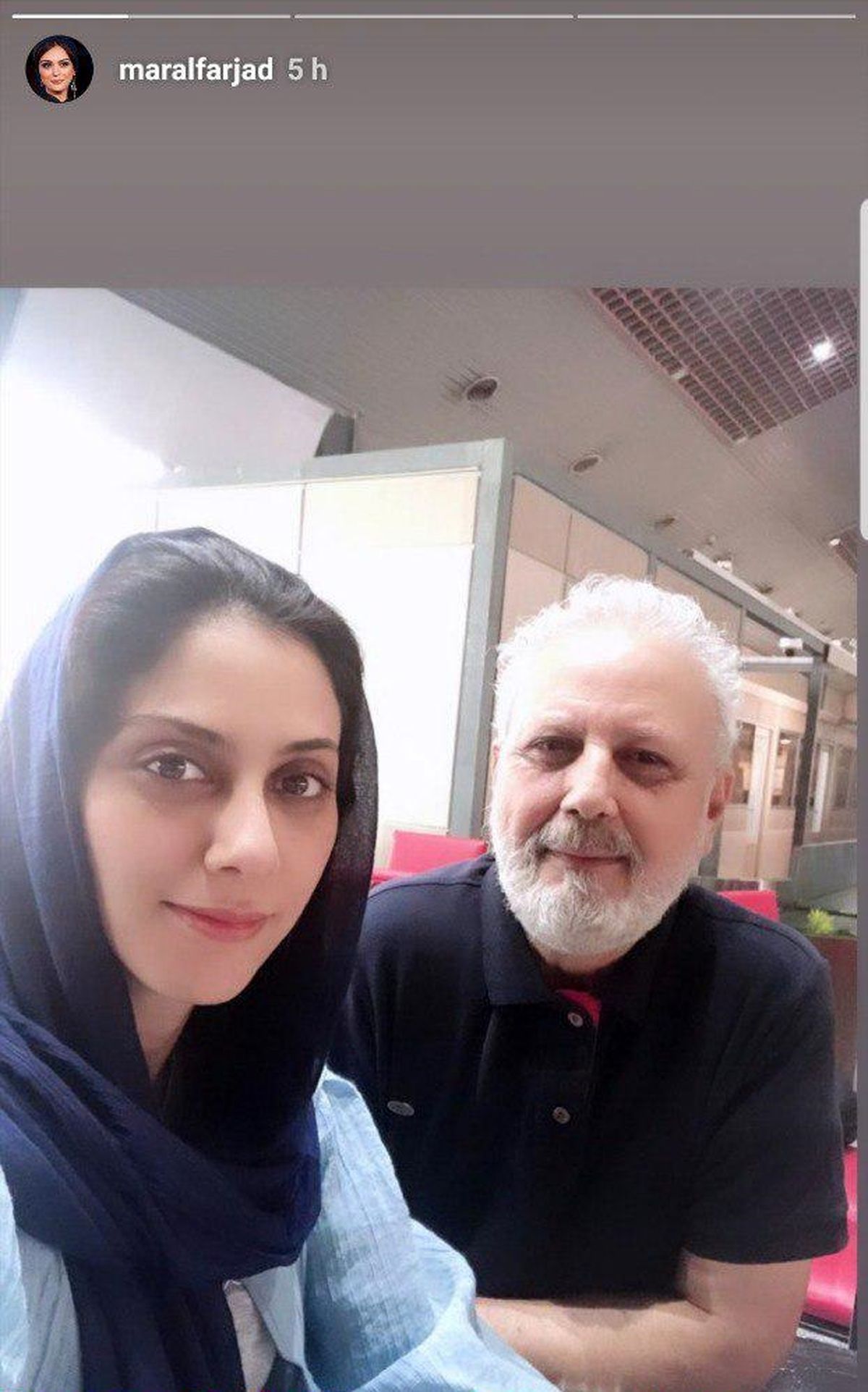 گردش پدر و دختری خانم و آقای بازیگر+عکس