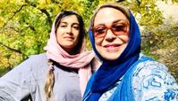 سلفی گوهر خیراندیش با دخترش آزاده + عکس