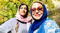 سلفی گوهر خیراندیش با دخترش آزاده + عکس