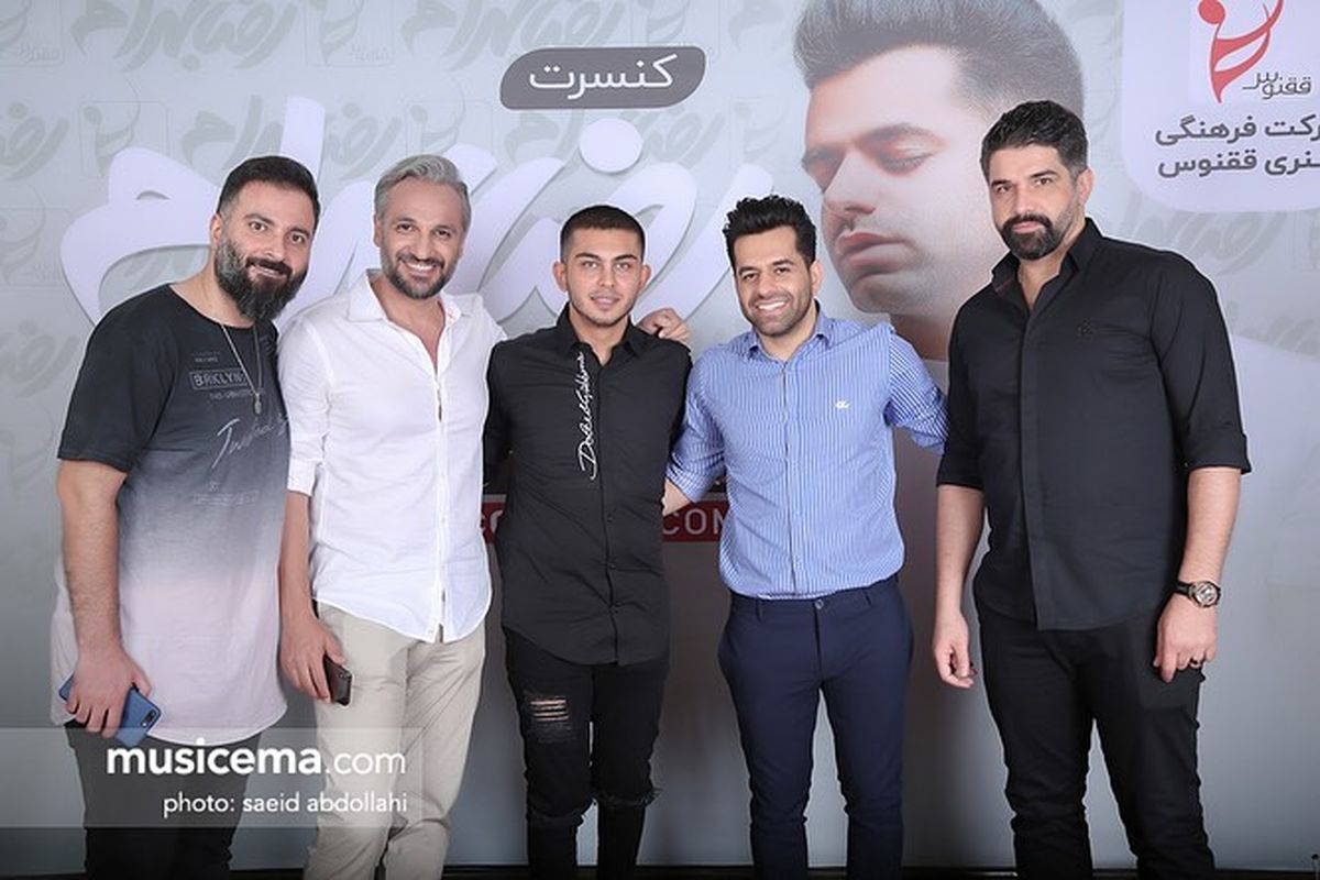شلواره پاره ارسلان قاسمی در کنسرت رضا بهرام+عکس