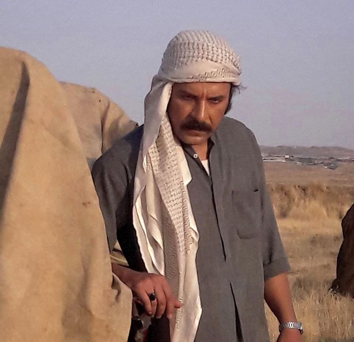 حسام‌منظور در دل بیابان + عکس