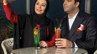 یکتا ناصر و همسرش با تیپ رسمی در یک رستوران + عکس