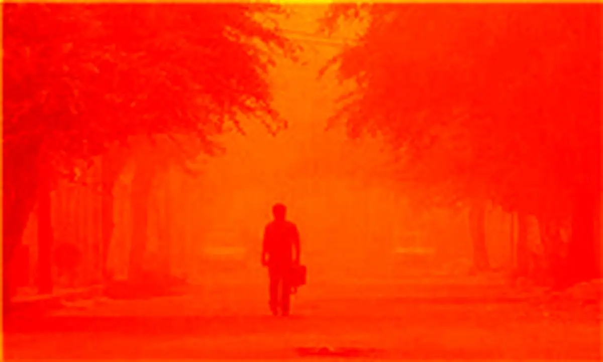 غلظت ریزگرد ریگانی‌ها را راهی مراکز درمانی کرد