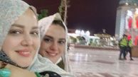 بهاره رهنما و دوستش در امامزاده صالح + عکس