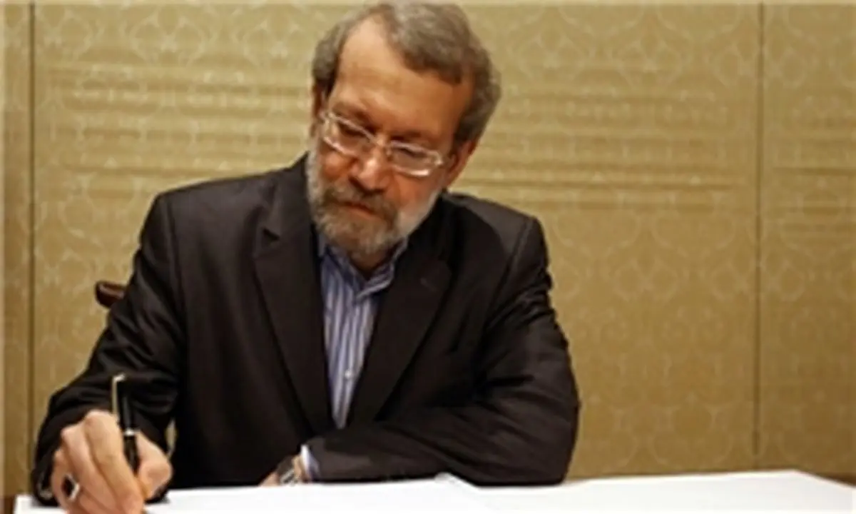 لاریجانی درگذشت سید علی صدر را تسلیت گفت