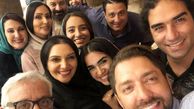 عکس دسته جمعی بازیگران معروف در کیش