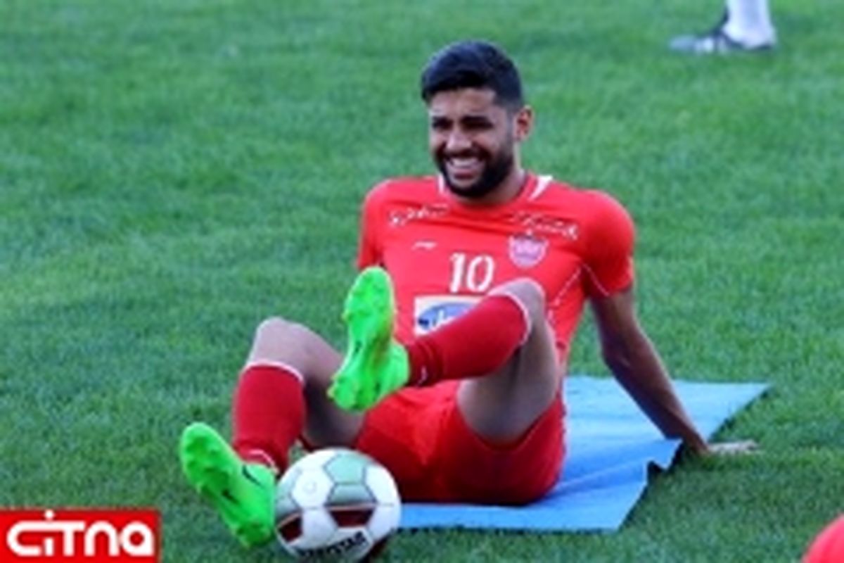 بازیکن پرسپولیس و لحظه شماری برای شروع لیگ برتر