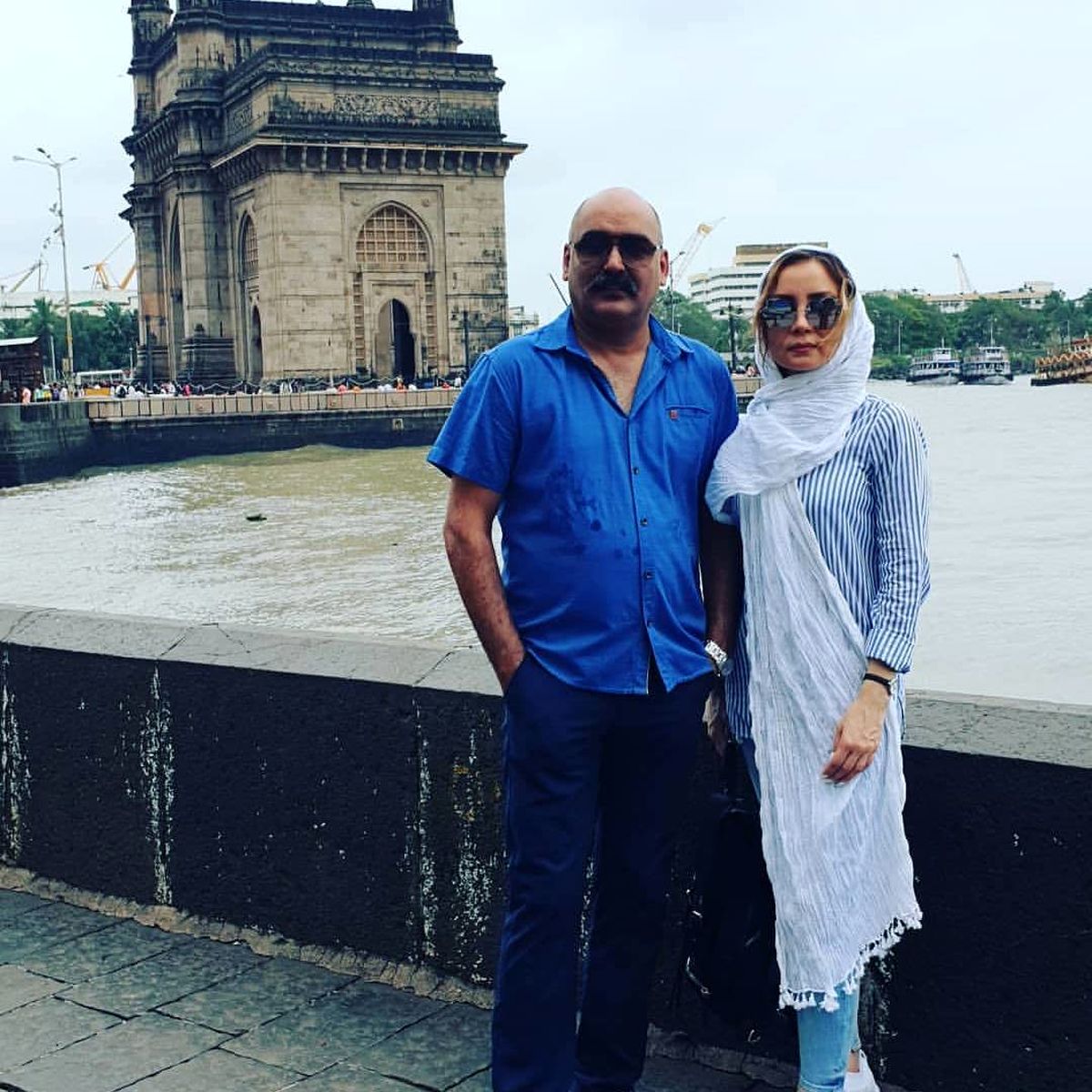 گردش زوج بازیگر در هند+عکس