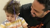 عاشقانه های پدر پسری آقای مجری + عکس