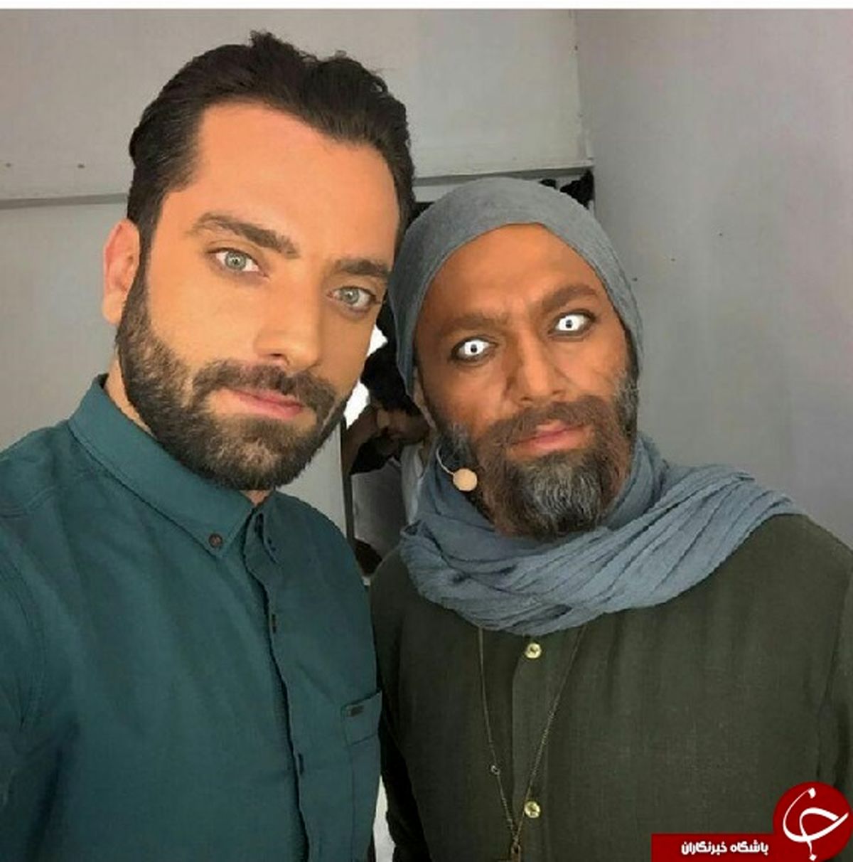  چشم های وحشتناک بازیگر مشهور/عکس