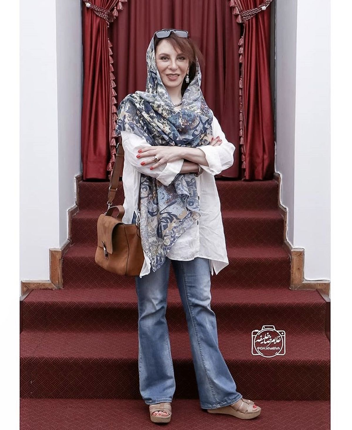استایل ساده ‌افسانه‌ بایگان در یک‌ مراسم + عکی