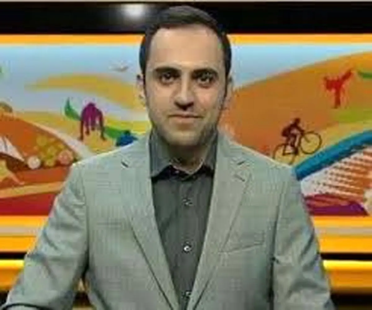 عکس گوینده خبر با پسر کوچولویش