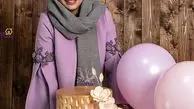 کیک تولد شیک شبنم‌ قلی خانی + عکس
