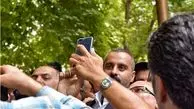 بازیگر گاندو در باغ ارم+عکس