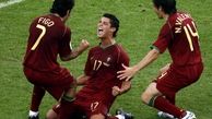 اولین گل رونالدو در جام جهانی مقابل ایران
