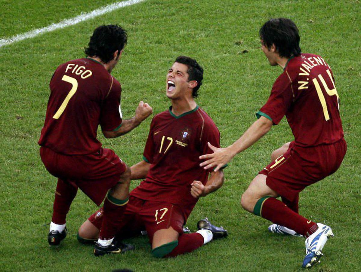 اولین گل رونالدو در جام جهانی مقابل ایران

