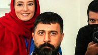 سحر ولدبیگی و هومن حاجی عبداللهی در پشت صحنه سریال خوشنام + عکس