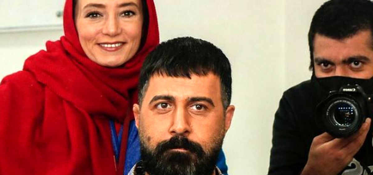 سحر ولدبیگی و هومن حاجی عبداللهی در پشت صحنه سریال خوشنام + عکس