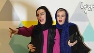 چهره متعجب «ماه‌چهره خلیلی» و «نعیمه نظام‌دوست»/عکس