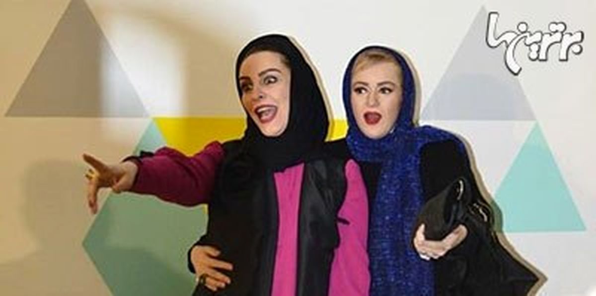 چهره متعجب «ماه‌چهره خلیلی» و «نعیمه نظام‌دوست»/عکس
