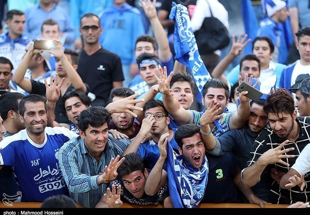 هوادار استقلال مصدوم شد