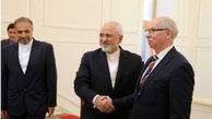 دیدار رئیس گروه روابط با ایران پارلمان اروپا با ظریف