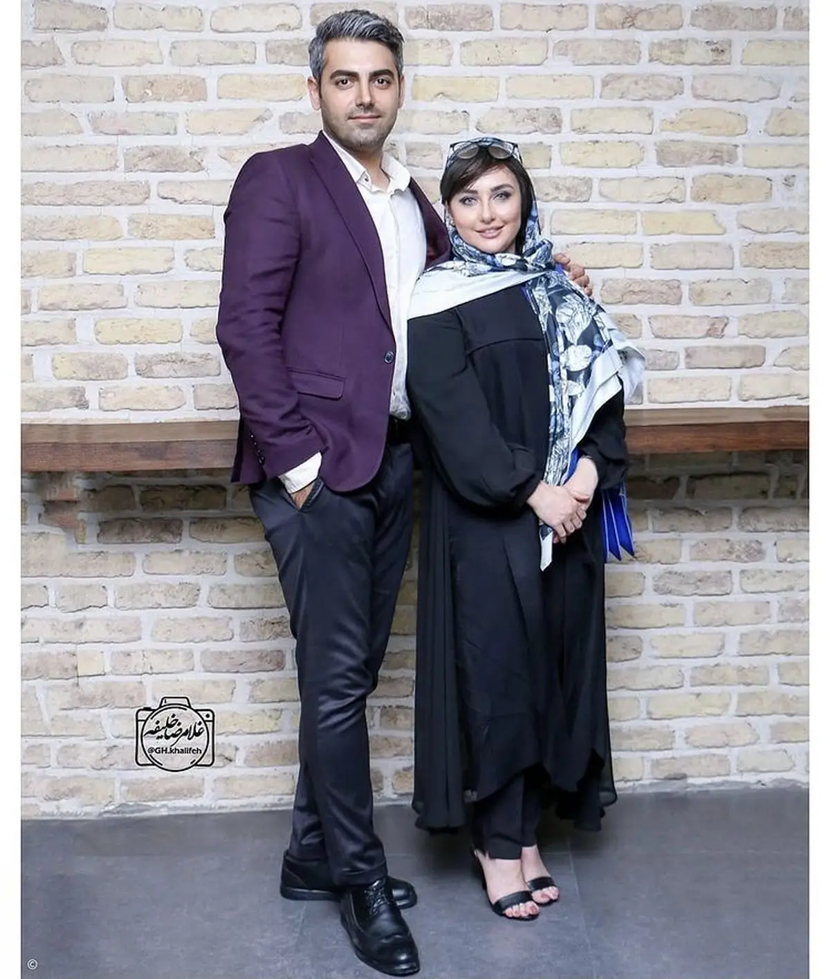 بازیگر بچه مهندس 4 در کنار همسرش + عکس