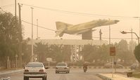 گرد و خاک در آبادان
