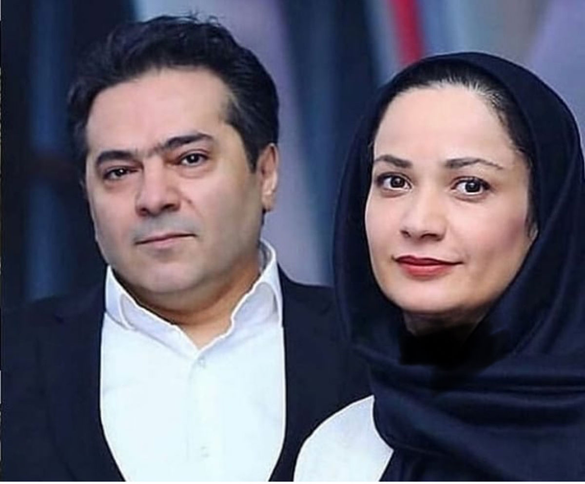 نسرین نصرتی در کنار همسرش + عکس