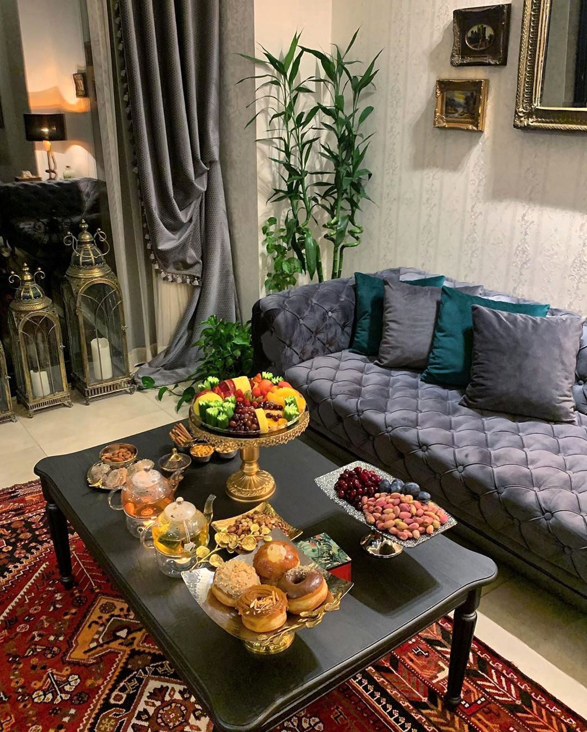 عکس خانه سبز و شیک عروس آقای سفیر