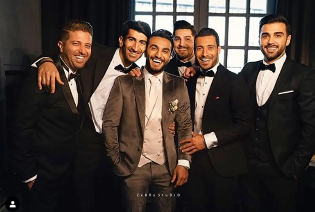 عکس عروسی سیامک نعمتی
