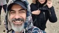 جدیدترین عکس مهدی پاکدل پس از زادواجش با رعنا آزادی ور 