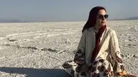 کویر گردی مارال فرجاد + عکس