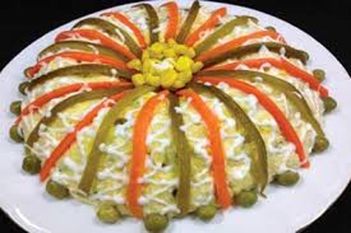  مدت زمان نگهداری سالاد الویه