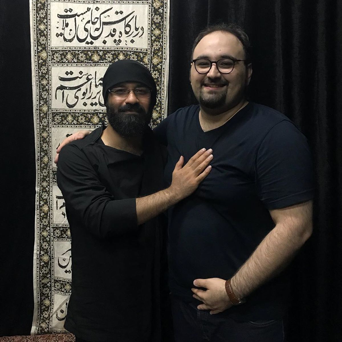 آقای خندوانه ای در هیئت هلالی+عکس