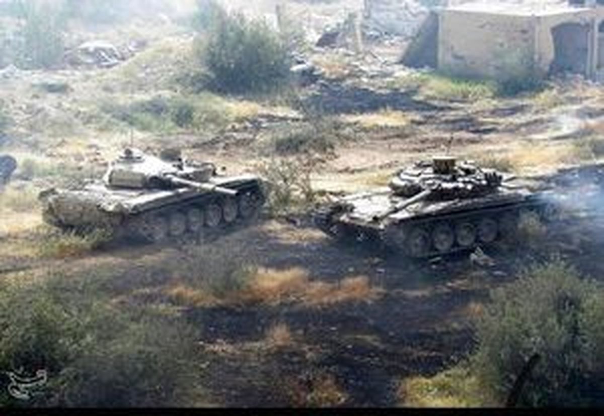 
آزادسازی یک میدان گازی در تدمر سوریه
