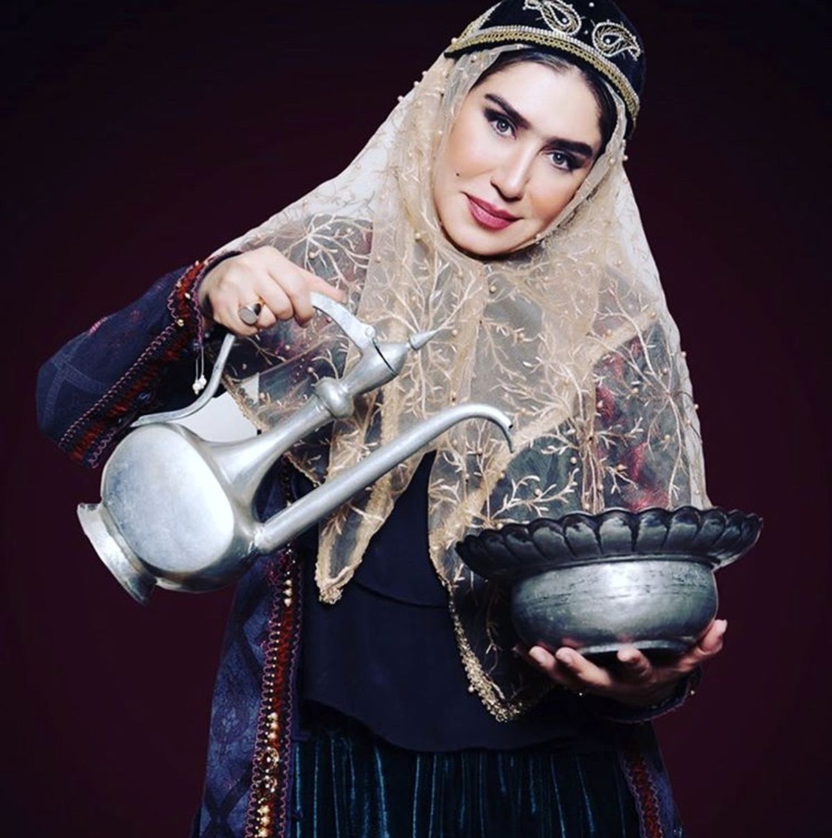 استایل قجری نسیم ادبی + عکس