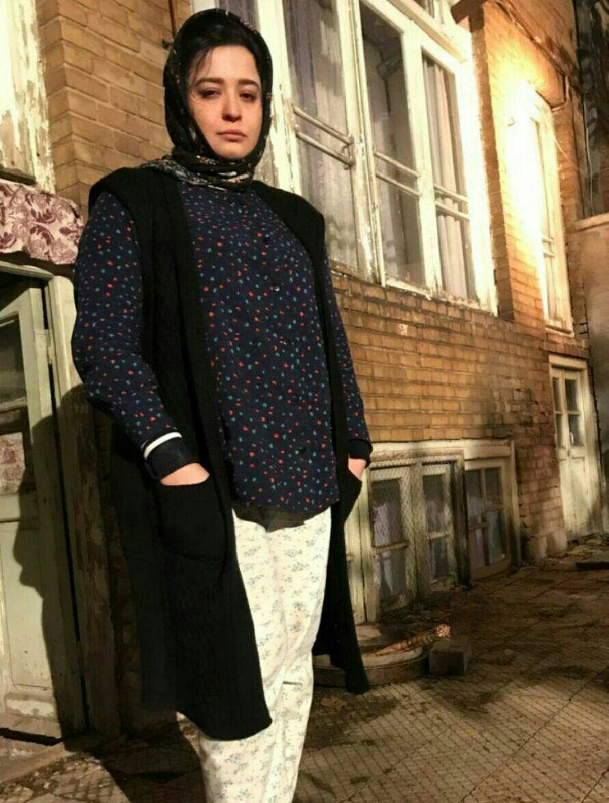 مهراوه شریفی نیا با لباس خونگی و راحتی!