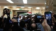 مراسم وداع با پیکر آیت الله هاشمی شاهرودی آغاز شد
