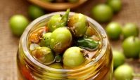 آموزش کامل طرز تهیه 3 مدل ترشی چغاله بادام فوق العاده خوشمزه