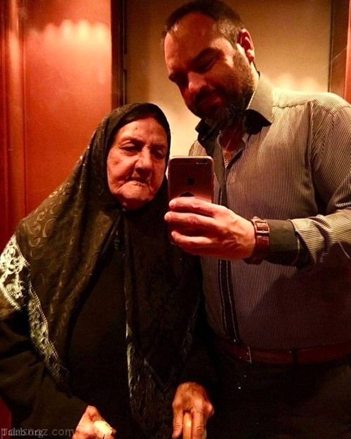 مادر دوست داشتنی شهرام قائدی+عکس