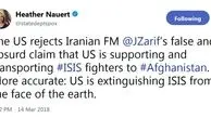 واکنش توئیتری سخنگوی وزارت خارجه آمریکا به اظهارات ظریف/عکس