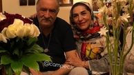 حشمت فردوس و همسر واقعی اش+عکس