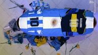 مارادونا به خاک سپرده شد+ تصاویر