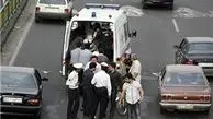 مصدومیت 7 مسافر در برخورد وانت‌نیسان با مینی‌بوس