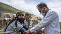 واکسیناسیون عشایر در چادرهایشان+ عکس